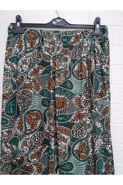 anne moda ankara Autumn-Winter Suede Trousers - 2 Pockets