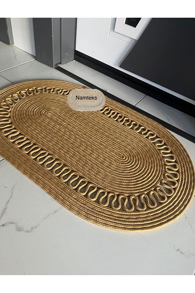 naylişhome Namtexjute straw door front, bathroomThe KitchenSalonLiving room floor mat, modern rug, gift,