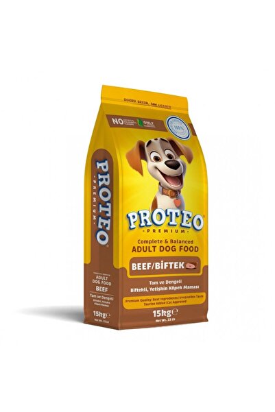 proteo Yetişkin Köpek Maması -Biftekli 15 KG