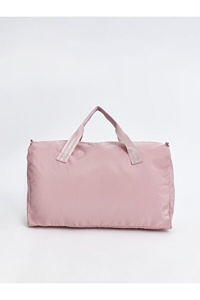 LC Waikiki LCW ACCESSORIES Toz Pembe Etiket Detaylı Kadın Spor Çantası