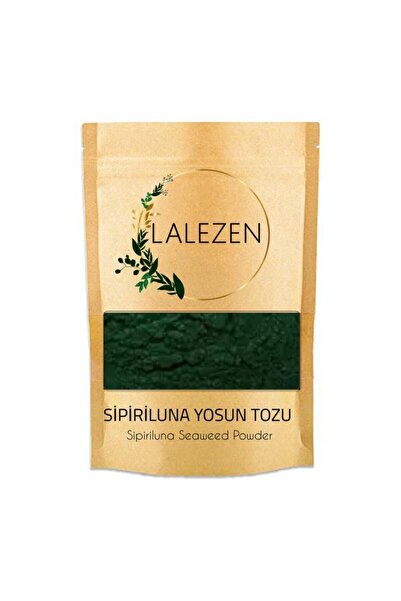 LALEZEN Spirulina Yosun Tozu - Sipirulina 10 gr - Spirulina Seaweed Powder - %100 Saf
