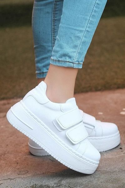 Keys Milano Sole Lightweight Orthopedic Velcro Sports Shoes