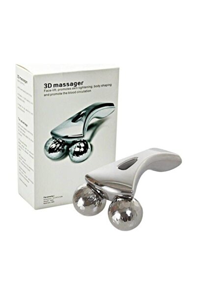 3D Güzellik Aleti Masaj Cihazı Boyun Vücut Ayak Platin Silindir Yüz Masaj Aleti