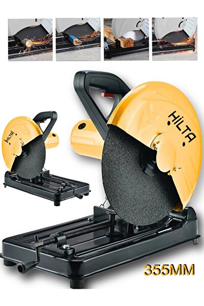 Hilta Power Alman 9800W Çelik Dişli Şanzuman Bakır Sargılı 355mm Profil Metal...