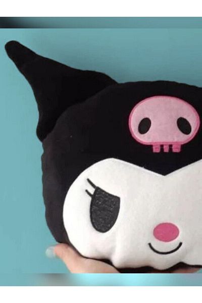 Kollektif Плюшена възглавница Kuromi Kawaii My Melody Cinnamoroll, аниме подарък, Sanrio за деца и тийнейджъри
