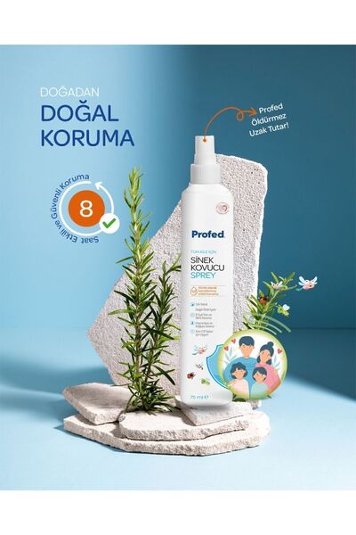 Profed Doğal Sinek Kovucu Sprey - Türkiye'nin En Iyi Biyosidal Ruhsatlı Ürünü