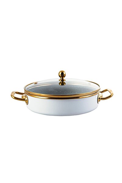 AROW Balm White Enamel 2-Piece Pot Set