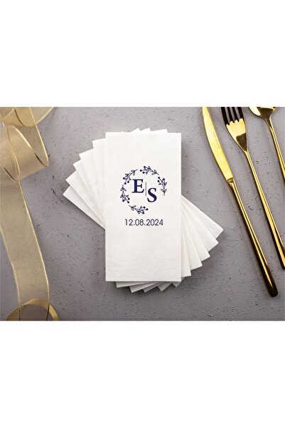 Hediyenza Baskılı Söz Düğün Nişan Peçetesi Sunum Peçetesi011 20 Adet
