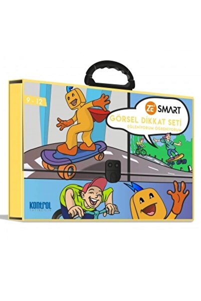 Kontrol Yayıncılık Bilsem Hazırlık - Zekare Smart Görsel Dikkat Seti (9-12 Ya...