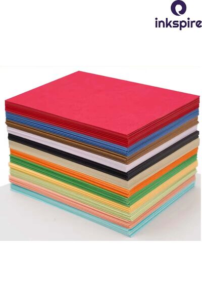 inkspire Renkli Mukavva Kartonu 5 Renk 35x50 cm 1 Paket