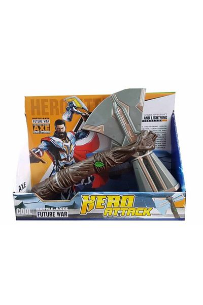 Kids Avengers Thor 30 cm Toy Hammer Axe with Sound