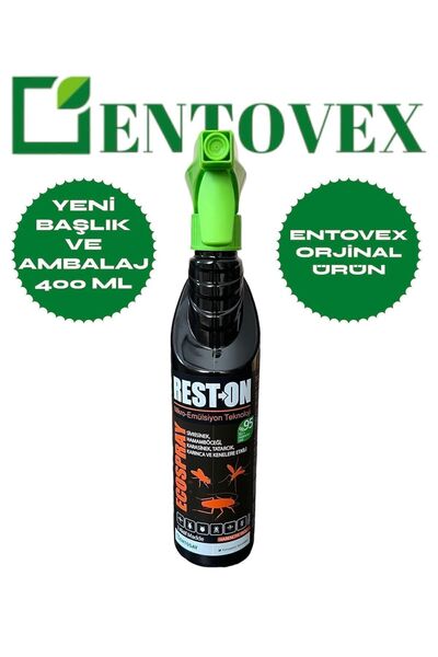 ENTOSAV Rest-on 400 ml Portakal Kokulu Sivrisinek,karasinek,tatarcık(YAKARCA),kene,karınca,hamamböceği Ilacı
