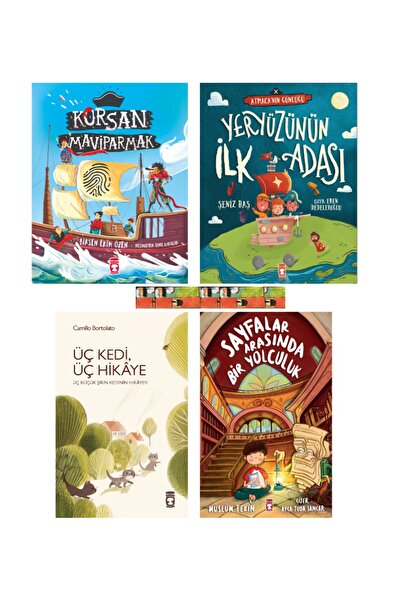 Timaş Çocuk 2.3.Sınıflar için-Sayfalar Arasında Bir Yolculuk Üç Kedi Üç Hikay...