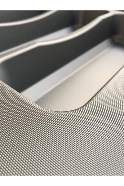 cinarhome34 1st Quality-Maket Anthracite Συρτάρι - Με Λεπτομέρεια Μαχαιροπήρουνων, 37*49 cm, Μπορεί να Κόψει το Προϊόν με Μαχαίρι έως 34*40 cm