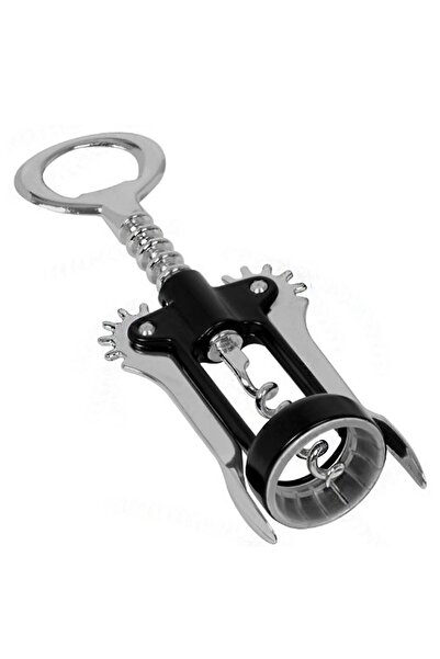 Jet's Home Paslanmaz Çelik Tirbuşon Şarap Mantar Tıpa Açacağı Gazoz Ve Şişe A...