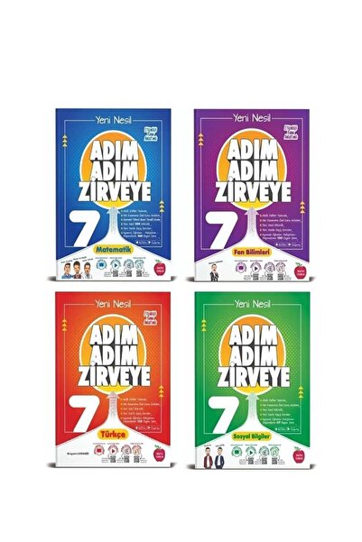 Newton Yayınları Newton 7.Sınıf Adım Adım Zirveye Matematik Fen Türkçe Sosyal...