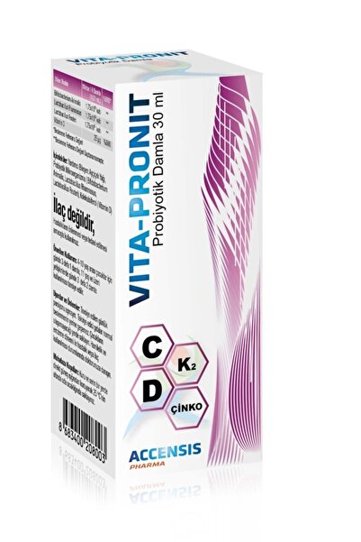 ACCENSİS PHARMA Vita-pronit Probiyotik Damla Mikroorganizma Içeren Takviye Ed...