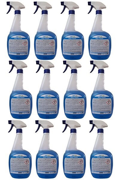 Ecolab 12 Adet Ecolab Topclin Cam Glass Cleaner Profesyonel Cam Temizleyici 1 Lt