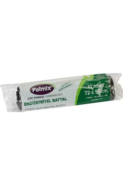 Polmix End Battal 72x95 400 Gr 20 Roll Garbage Bag