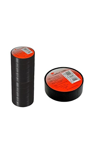 3M Izole Bant - Elektrik Bandı - Siyah Bant - Tesisat Bantı - 1 Adet
