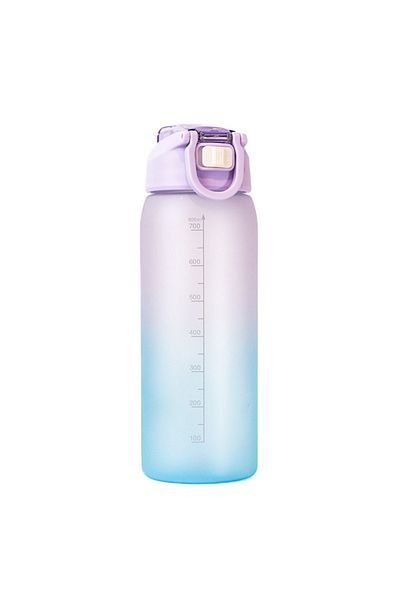 Cor Solis Straw Drinker and Flask 800 ml |   Non-Spill, No Smell, Healthy American Tritan |   Suitable for Child
