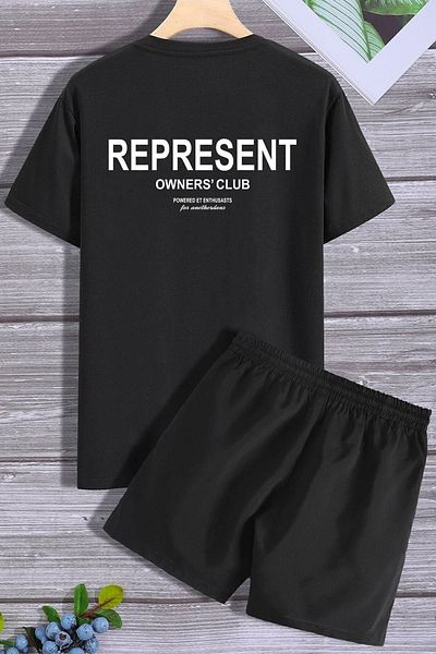 trendypassion Σετ φόρμας φόρμας Represent Shorts T-shirt