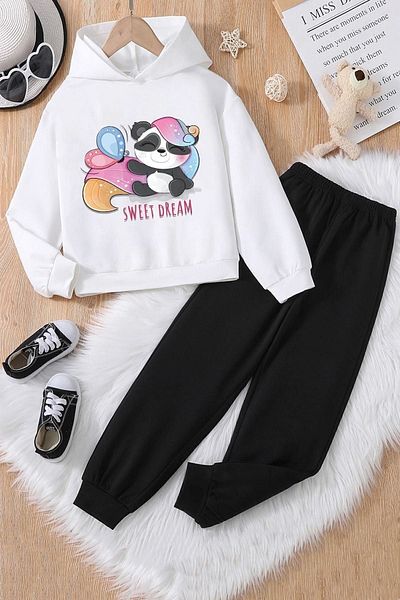 uyguntarz Dětská tepláková souprava Sweet Dream Panda