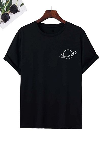 uyguntarz Μπλουζάκι Unisex Saturn Printed