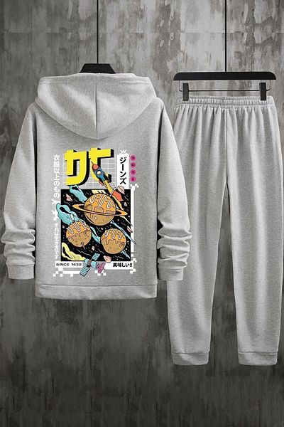 uyguntarz Σετ φόρμας Unisex Tokoyaki με στάμπα