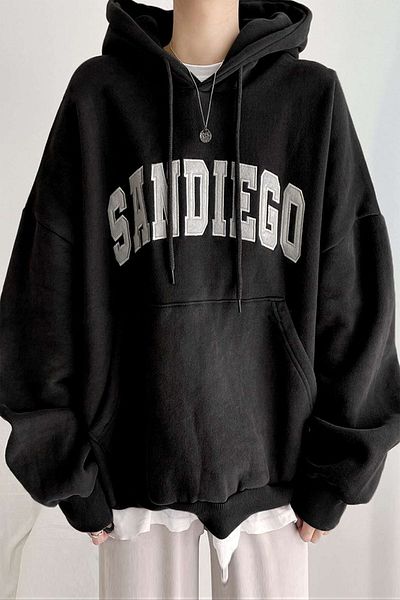 uyguntarz Φούτερ με στάμπα Sandiego Oversize