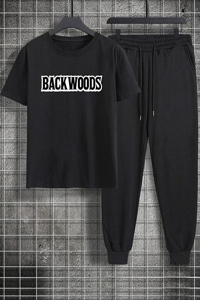 uyguntarz Σετ γυμναστικής 2 τεμαχίων Unisex Backwoods Printed
