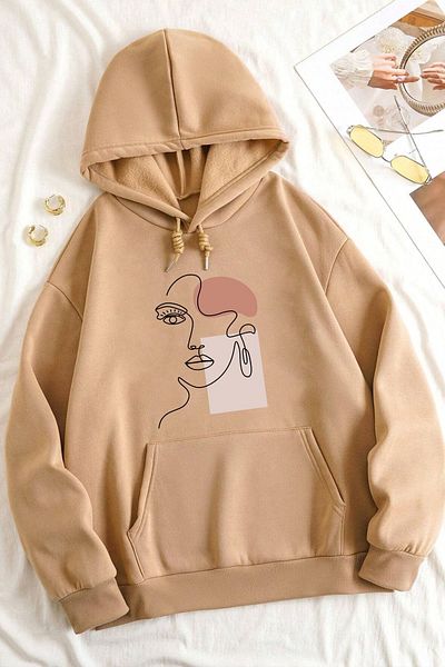 uyguntarz Φούτερ με στάμπα Silhouette Oversize