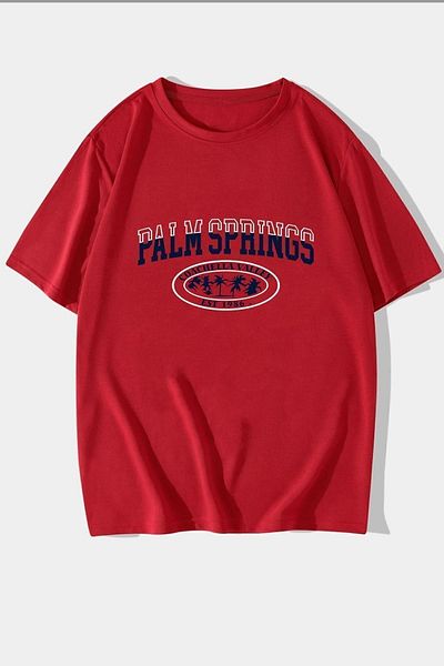 uyguntarz Μπλουζάκι Unisex Palm Springs Printed