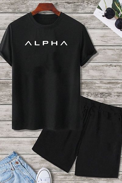 uyguntarz Σετ σορτς ALPHA Print