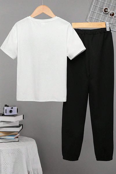 uyguntarz Kids Sleep Panda Bottom - Σετ φόρμας στο επάνω μέρος