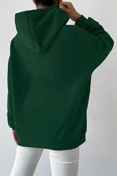 uyguntarz Unisex oversize mikina s potiskem nálady