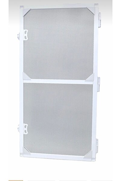 ES SİNEKLİK Menteşeli Kapı Sinekliği Beyaz (EN: 0-90 CM. BOY: 0-210 CM) Isten...