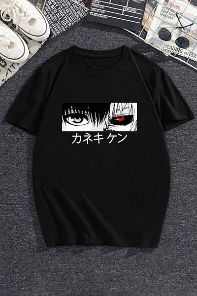 trendypassion Koreanisches Mode-T-Shirt mit bedrucktem Design