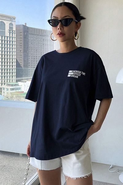 uyguntarz Unisex tričko Cherish Time Effect Dream s potištěným designem
