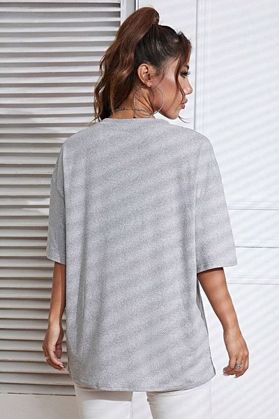 uyguntarz Koszulka unisex z nadrukiem szczęścia