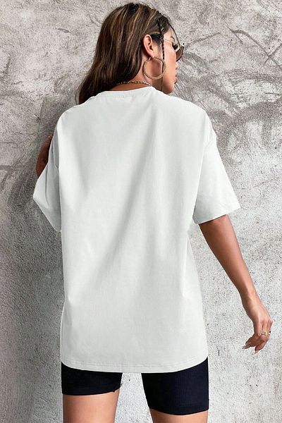 uyguntarz Μπλουζάκι Unisex His Mercies Printed Oversize