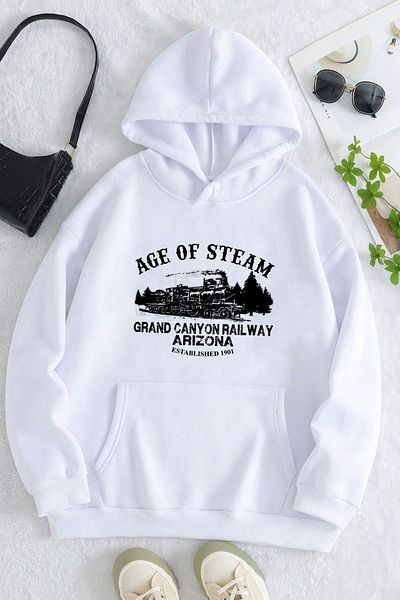 uyguntarz Φούτερ με στάμπα Age Of Steam