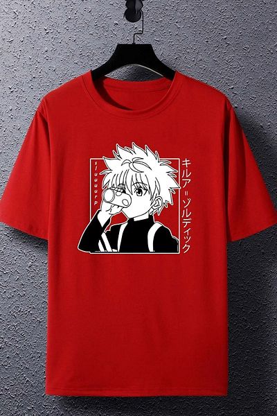 uyguntarz Μπλουζάκι Unisex Killua Zoldyck Printed