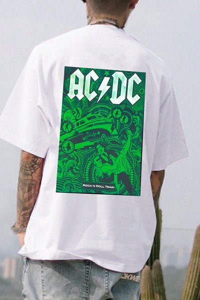 uyguntarz Μπλουζάκι Unisex Acdc Printed