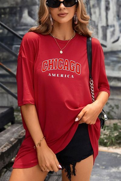 uyguntarz Μπλουζάκι Unisex Chicago Printed