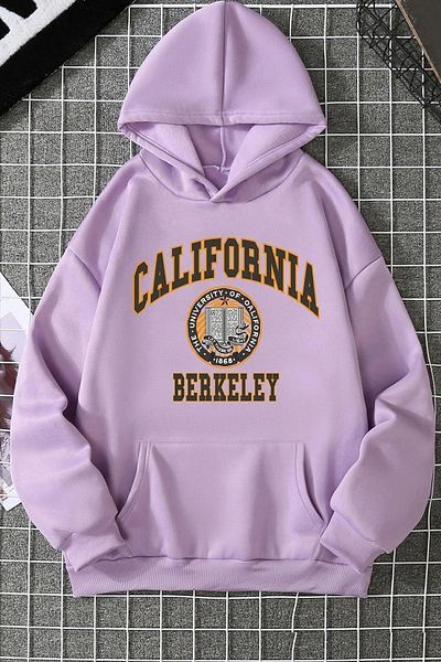 uyguntarz Unisex φούτερ με στάμπα California