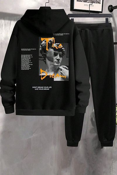 uyguntarz Σετ φόρμας Unisex The Dream Printed
