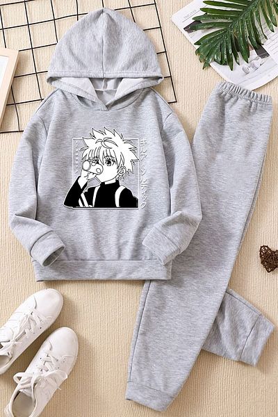 uyguntarz Σετ παιδικές φόρμες Killua Zoldyck