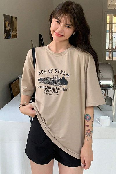 uyguntarz Bedrucktes Design-T-Shirt „Age Of Steam“.