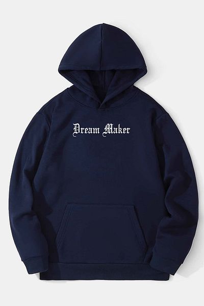 uyguntarz Голям суичър с щампи Dream Maker унисекс